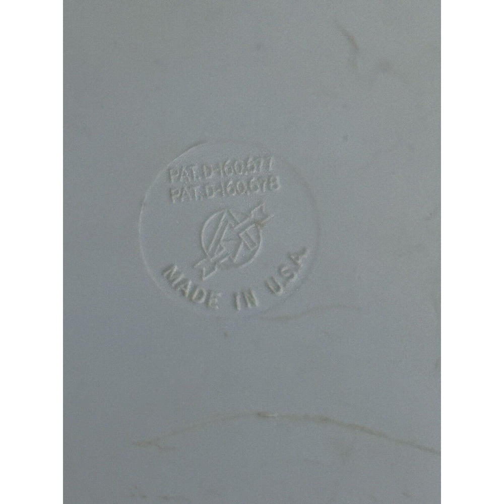 Bulova Resin Dolly Madison White And Blue Collection Box Box Only - Picture 8 of 13